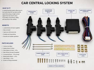 car door central locking system