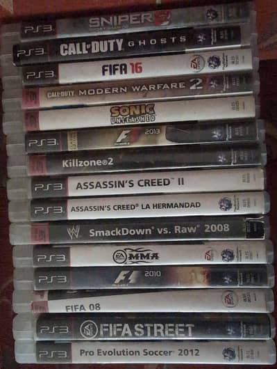 lot of 15 games