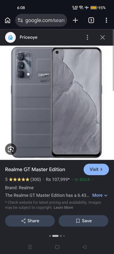 Realme Master Edition 5g Snapdragon 778 5g Processor Gaming phone