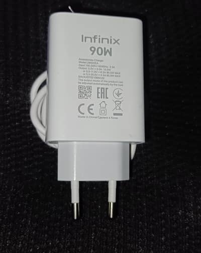 Infinix Note 60 Pro Original Charger 90W Box Pulled original