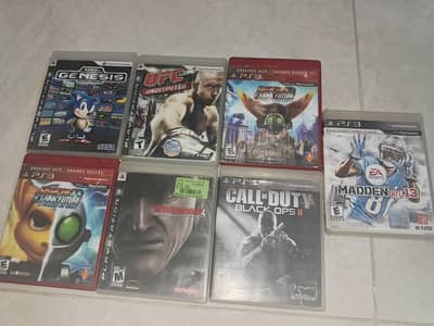 PS3 games bundle Playstation 3