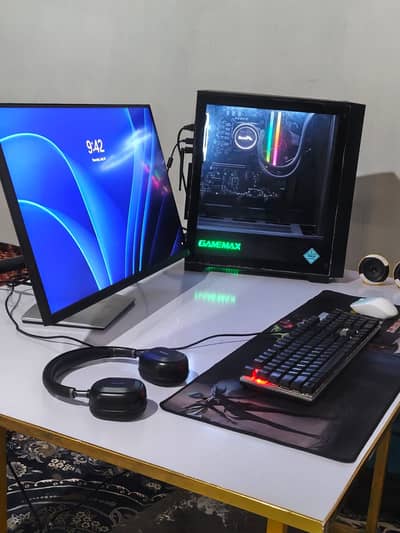 Powerful Custom PC,  i7 12700K, 64GB RAM, 4K Monitor – Perfect for Wor