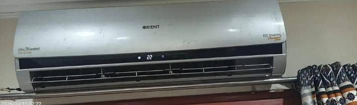 Orient 1.5 ton DC inverter heat and cool totally genuine