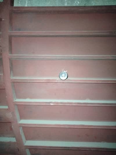Iron door unused look like new