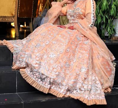 hand embellishment  lehnga for sale in very discounted price