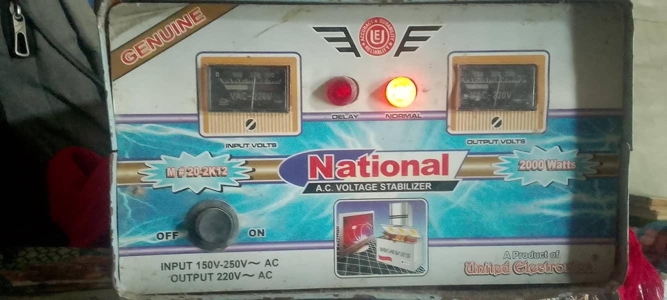 Voltage stablizer. 2