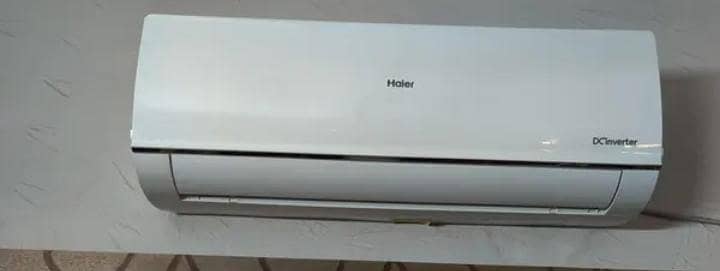 Haier 1.5 ton DC inverter heat and cool totally genuine