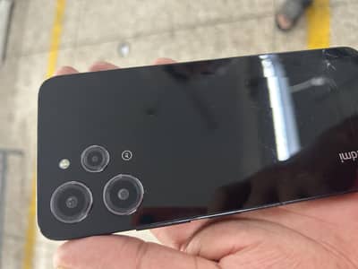 Xiaomi Redmi 12 back crack ha bs no open no repair 8ram 128 GB rom