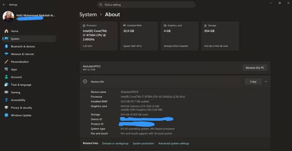 Urgent Selling Dell XPS 15 7590 High End Laptop