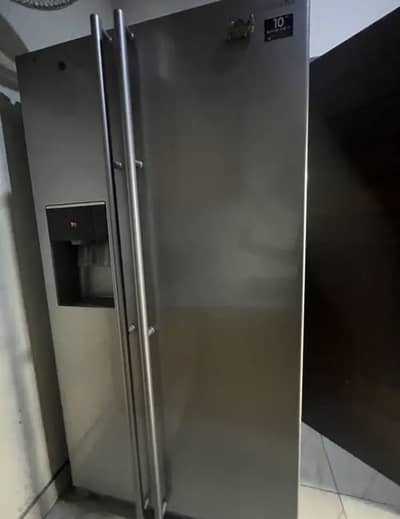 Samsung side by side door fridge