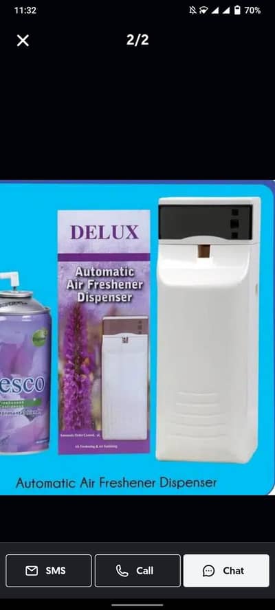 Air freshness spray