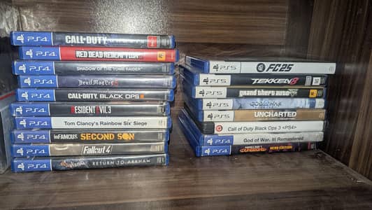 ps5 and PS4 games