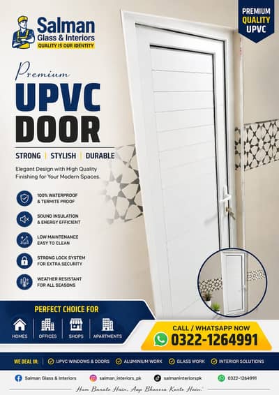 fiber doors | UPVC Doors | upvc Windows | glass windows and doors