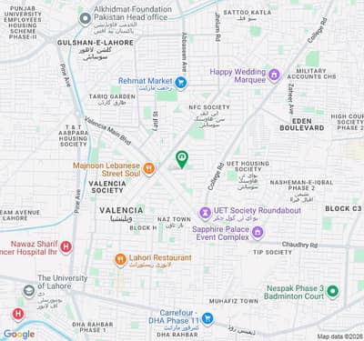 1 KANAL PLOT FOR SALE IN VALENCIA TOWN LAHORE