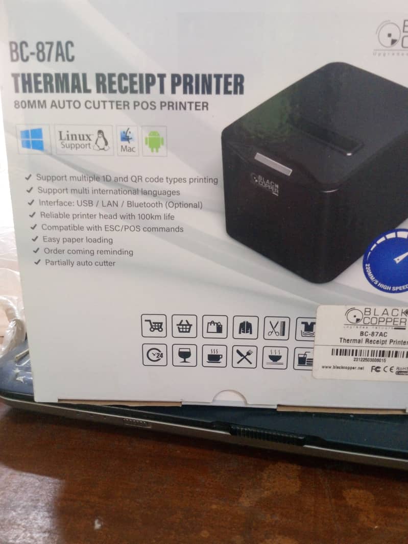 black thermal printer 1