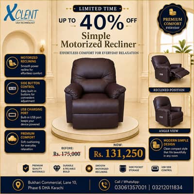 Simple Motorized Recliner