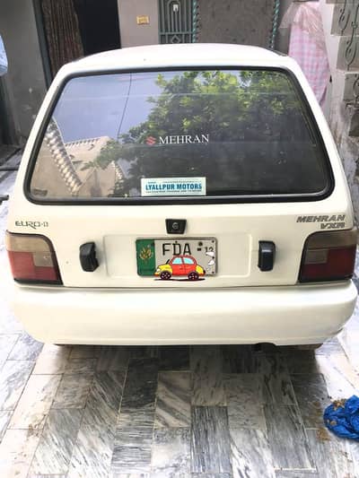 Suzuki Mehran VX 2012