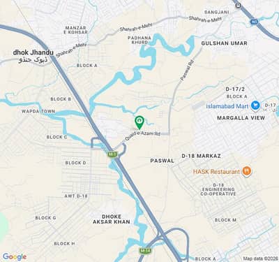 4500 Square Feet Residential Plot For sale In AWT - Block A Islamabad In Only Rs. 10500000