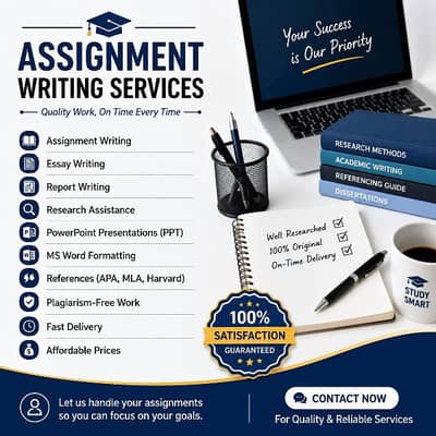 Assignment Writing & Academic Support | Essays, Reports & PPT |