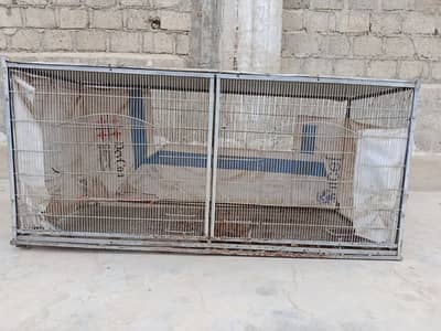 2 portions Big Cage for hen's & Bird's