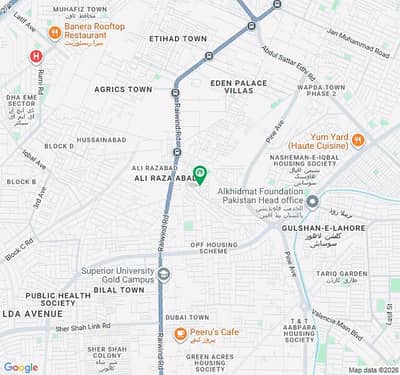 Your Ideal 1 Kanal Residential Plot Has Just Become Available In Punjab University Phase 1 - Block A