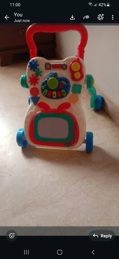 brand new baby walker-untouched