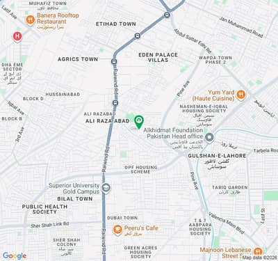 Get In Touch Now To Buy A 15 Marla Residential Plot In Punjab University Phase 2 - Block B
