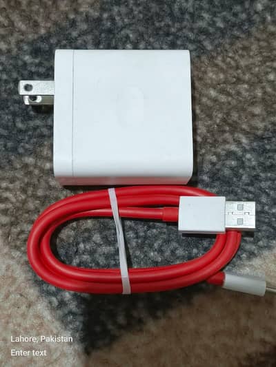 Original OnePlus OPPO Realme 80W SUPERVOOC Fast Charger + Type-C Cable