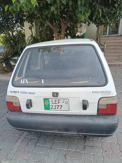Suzuki Mehran VXR 2012