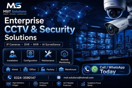 CCTV Camera Installation | IP Camera | DVR | NVR | Hikvision | Dahua