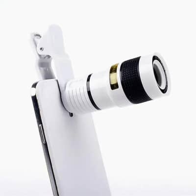 8X Telephoto Lens for Mobile Phone – Universal Clip-On Camera Lens