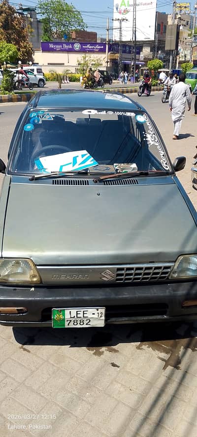 Suzuki Mehran Euro eng VXR 2012 with AC Alghani Garden phase 1 lahore