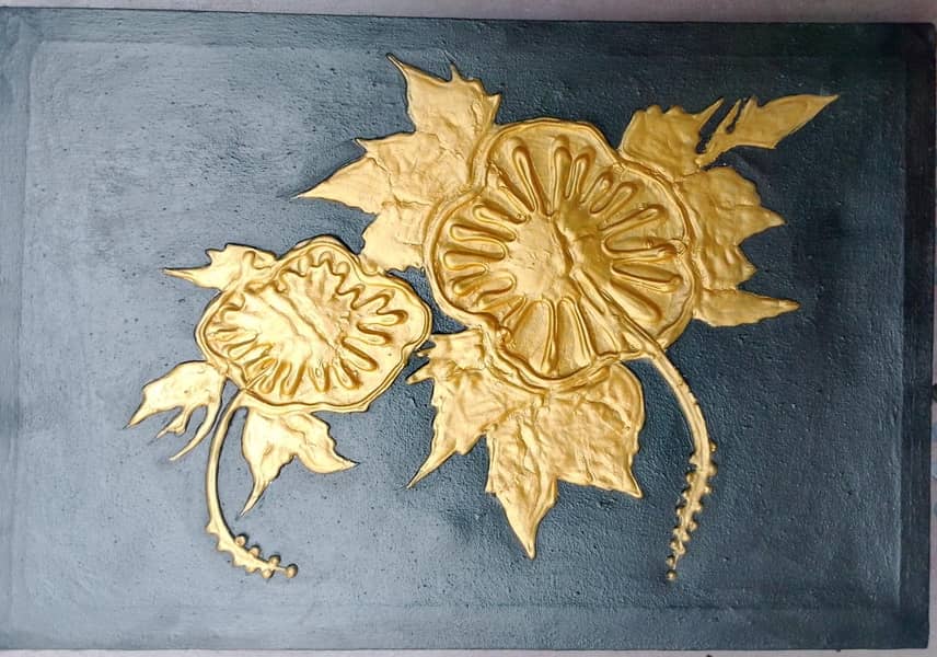 modern calligraphy+ emboss work 0