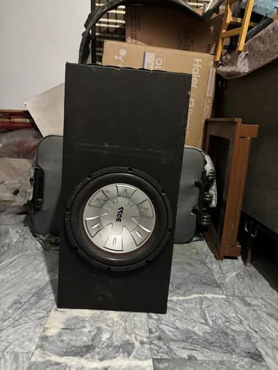 Boss Woofer and power Acoustick Amplifier for sale