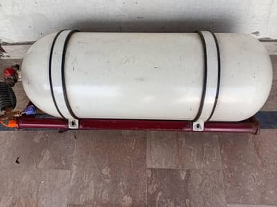 LPG kit and cylender 55pound with stand