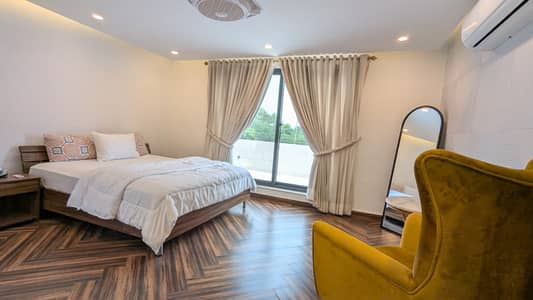 FOR RENT Luxury Furnished 1-Bedroom Rooftop Only Foreigner F_6/1