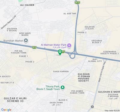 120 Square Yards Residential Plot available for sale in Saadi Garden - Block 2, Karachi