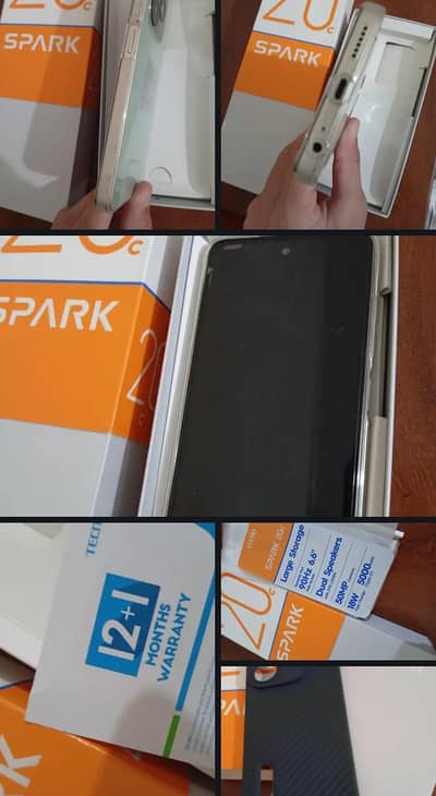 Tecno Spark 20C.   (4+4/128gb)