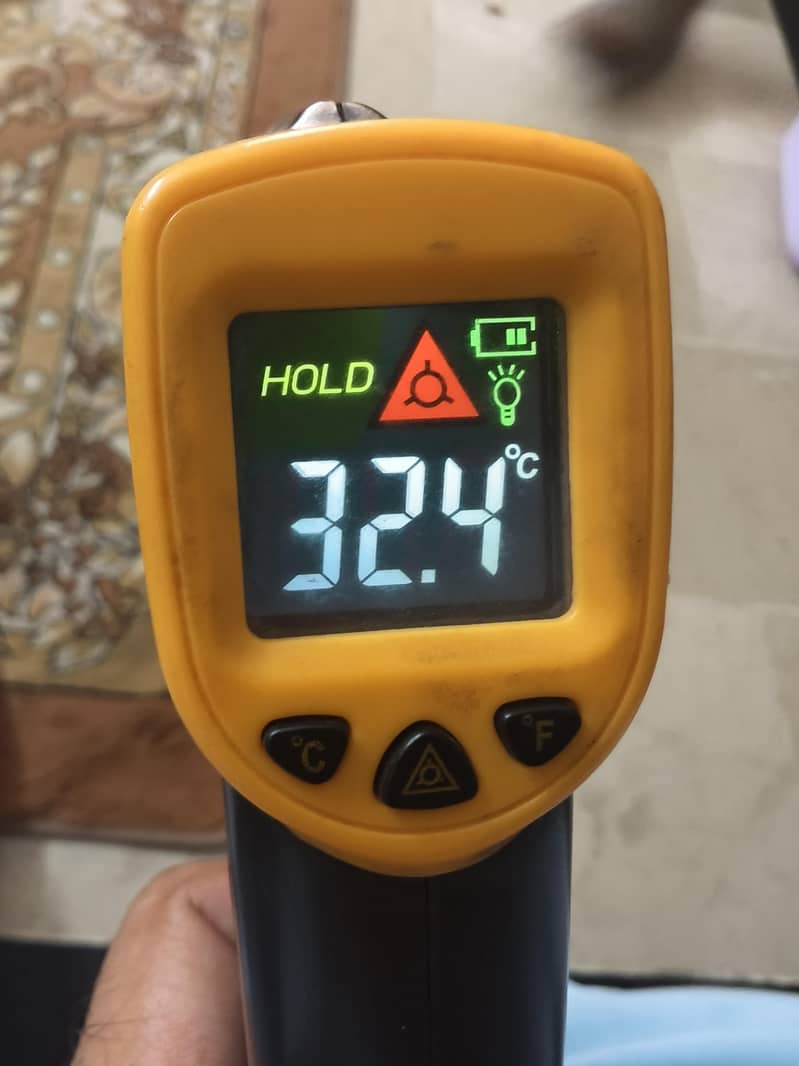 Laser surface temperature device 0