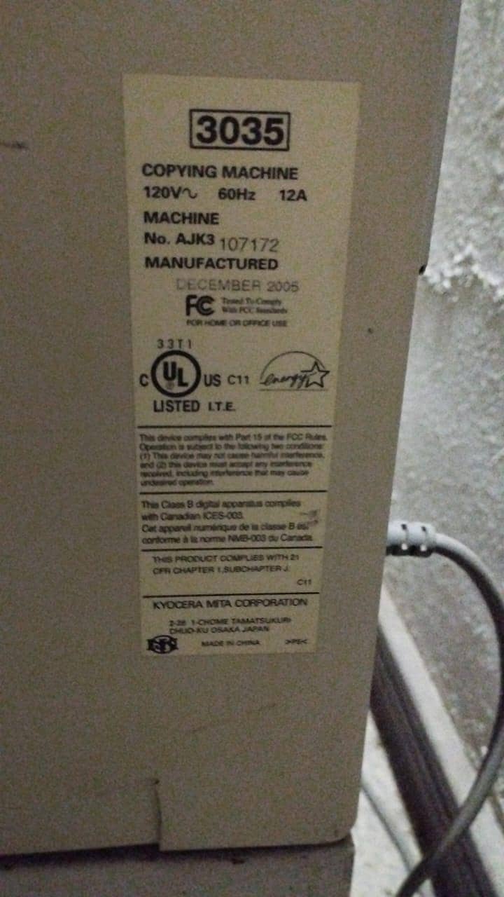 photostat machine 3