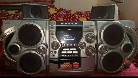 AWA Mini Hi-Fi 4 Speaker Sound System – 100% Working Condition