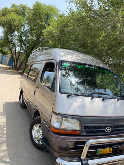 Toyota hias high roof 2014model 2000cc Punjab registration