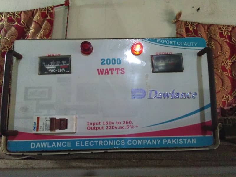 Automatic voltage stabilizer 2000w 2
