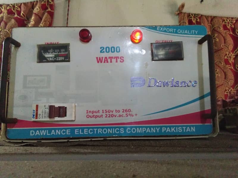 Automatic voltage stabilizer 2000w 3
