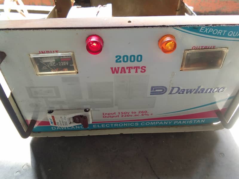 Automatic voltage stabilizer 2000w 9