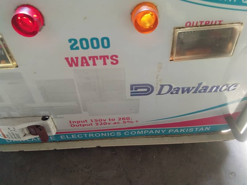 Automatic voltage stabilizer 2000w 10