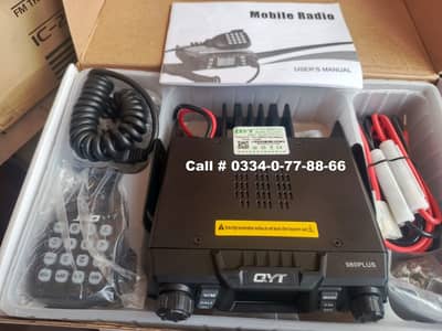 QYT 980-Plus 75W VHF & UHF Dual band New CB Radio Base Walkie talkie