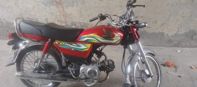 Honda 70 2022 register 2023 sticker