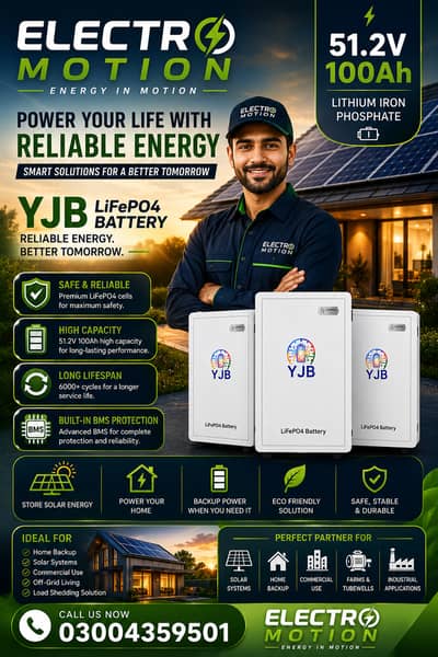 YJB lithium battery/solar battery/Lifo PO4/6000 cycle/5kw/10kw/16kw