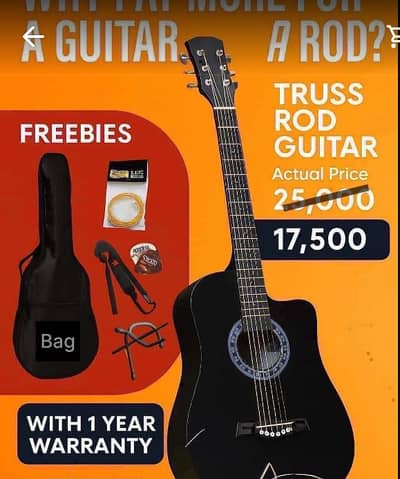 Brand new acoustic guitar 